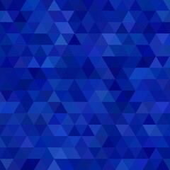 Fototapeta premium Beautiful dark blue triangles background. triangles. abstraction vector image. presentation layout. eps 10