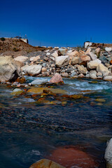 rocks in the water