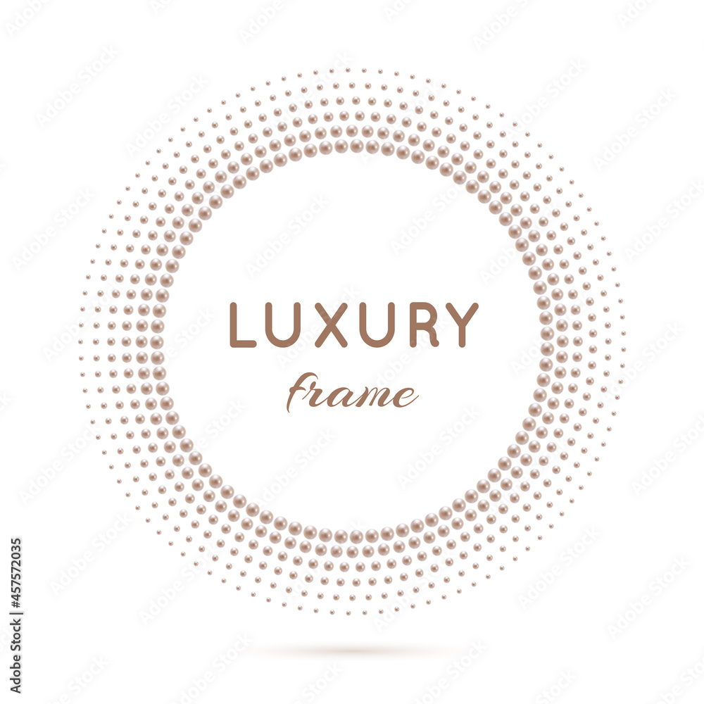 Poster circle dot. pearl dots pattern. halftone round frame. fade effect ring. circles box for design weddi