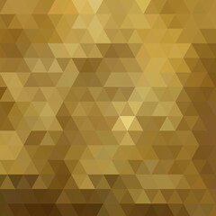 Fototapeta premium Retro pattern of geometric shapes withÂ yellowÂ mosaic backdrop. Abstract geometric hipster retro triangle seamless pattern background for place your text, Vector illustration. eps 10