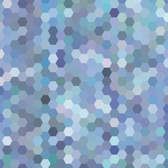 Abstract geometric background. Blue hexagons. Pattern design. eps 10