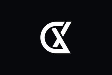 GX logo letter design on luxury background. XG logo monogram initials letter concept. GX icon logo design. XG elegant and Professional letter icon design on black background. G X XG GX