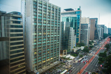 Obraz premium Avenida Paulista - São Paulo - Brasil