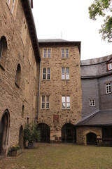 Blick auf Teile des oberen Schlosses in der Altstadt von Siegen im Siegerland