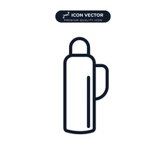 Thermo icon symbol template for graphic and web design collection logo vector illustration