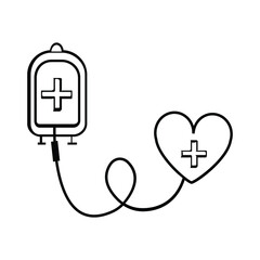 Blood bag icon  design graphics vector