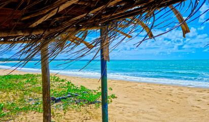 Coroa Vermelha beach in Porto Seguro, Bahia - Tourism and destinations in Northeast Brazil - Tourist attraction, travel guide for Brazil