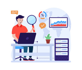 Fototapeta premium Market Research