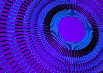 Abstract Speed motion in highway tunnel. Abstract blue background