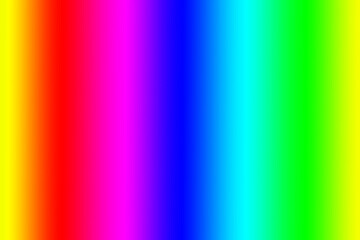 Vivid gradient rainbow color vertical striped abstract background