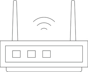 computerhardware   router  and modem