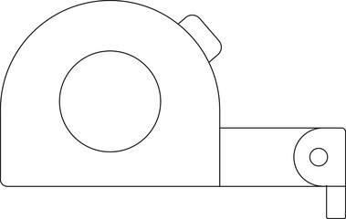 construction inches tape and measuring