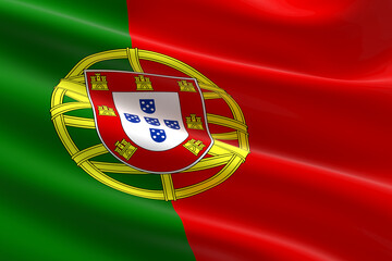 Obraz premium Flag of Portugal