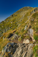 Mountain peaks in Romania