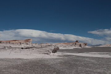 Unique pumice stone field in the world in northwestern Argentina