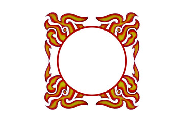 Fire Ornament Border