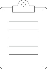 healthfitness clipboard and tasks