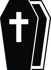 Obraz premium helloween coffin and death