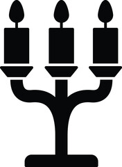 helloween candles and light