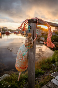 Buoy by the harbour