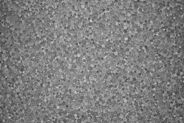 White styrofoam sheet Polystyrene Close Cells  Flat Surface Texture