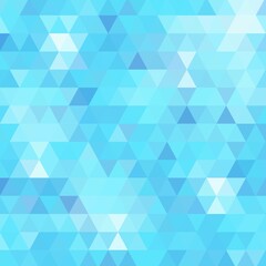 blue triangles illustration. geometric design. eps 10