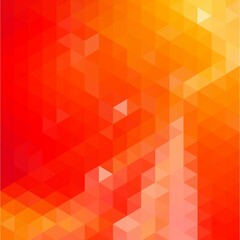 Geometric design. Colorful gradient mosaic background. Geometric triangle, mosaic, abstract background. Mosaic, color background. Mosaic texture. The effect of stained glass. EPS 10 Vector