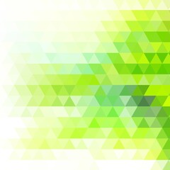 Abstract green light template background. mosaic. eps 10