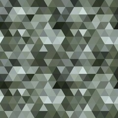 Abstract. Polygon triangle gray background, light and shadow .Vector