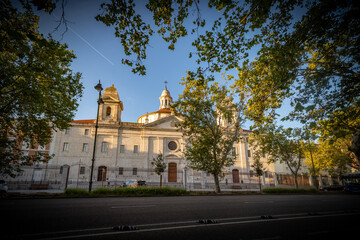 Fototapeta na wymiar iglesia de los Agustinos Filipinos en Valladolid Espsña