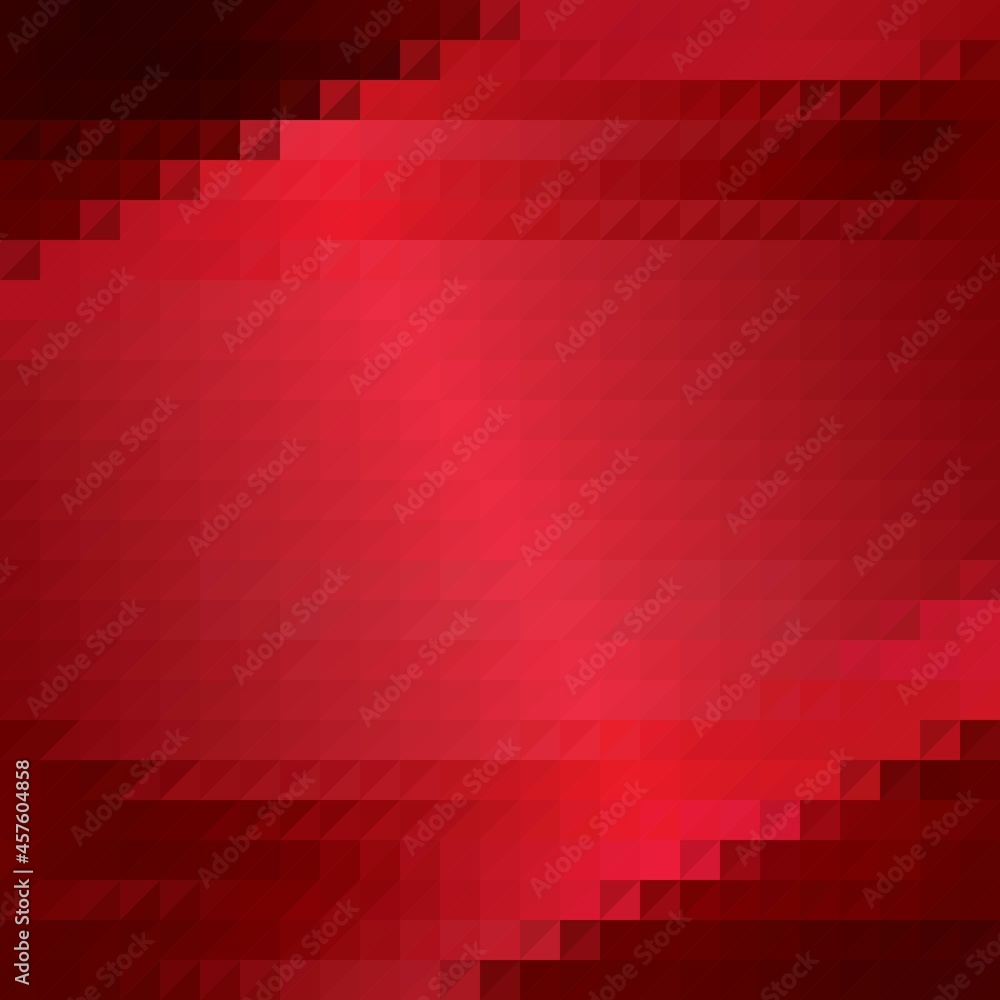 Poster red abstract vector pattern. triangle design. eps 10
