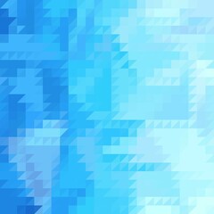 light blue abstract vector triangle background. eps 10