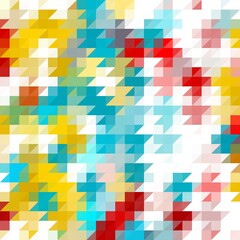 Color Vector Abstract Squares Background