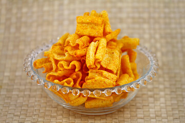 Fresh lentil chips variety paprika 