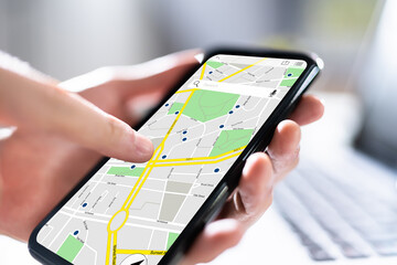 Man Searching For Real Estate Online