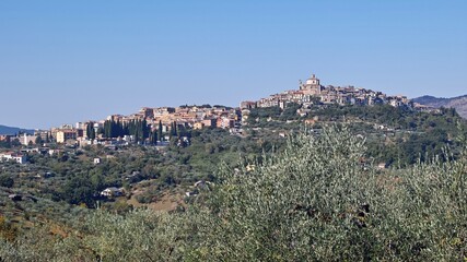 Fototapeta na wymiar Castel Madama, Latium, Italy
