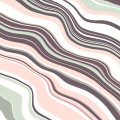 natural abstract flora neutral pink green purple blue white wavy marble lines background