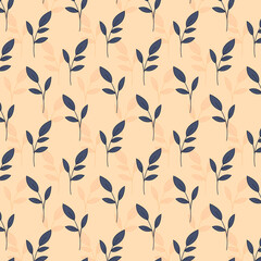 Seamless flower concept abstract background vector
