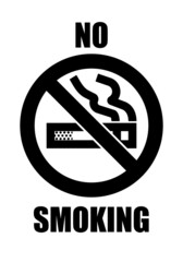 シンプルな禁煙マーク