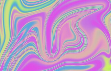 Vibrant And Smooth Gradient Soft Colors Wave Geometric Shape. Fluid art texture. Backdrop with abstract mixing paint effect. Liquid acrylic picture with flows and splashes. Mixed paints for banner or 