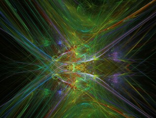 Imaginatory fractal abstract background Image