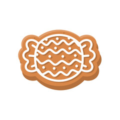 Christmas cookies. Sweet Bread for Kids at Christmas
