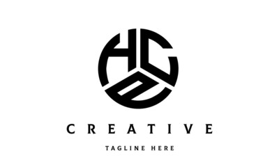HCP creative circle three letter logo