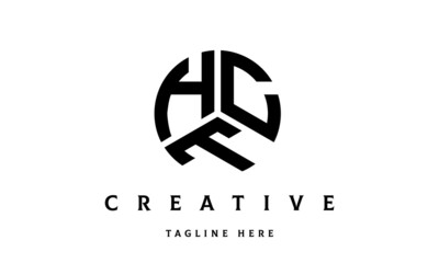 HCT creative circle three letter logo