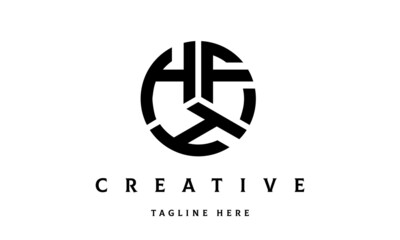 HFH creative circle three letter logo