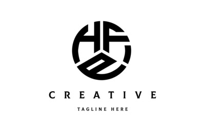 HFP creative circle three letter logo