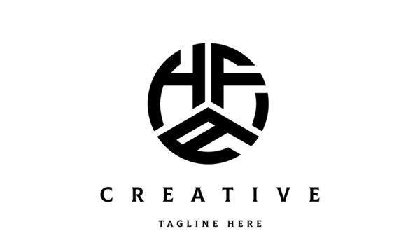 HFA creative circle three letter logo