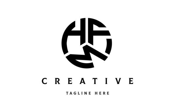 HFM creative circle three letter logo