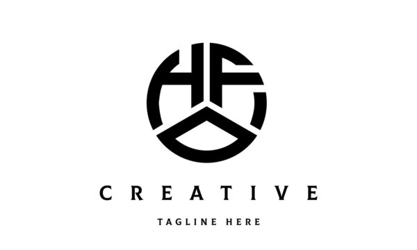 HFO creative circle three letter logo