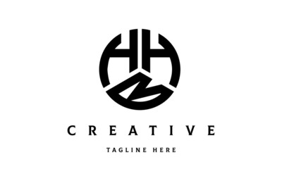 HHB creative circle three letter logo